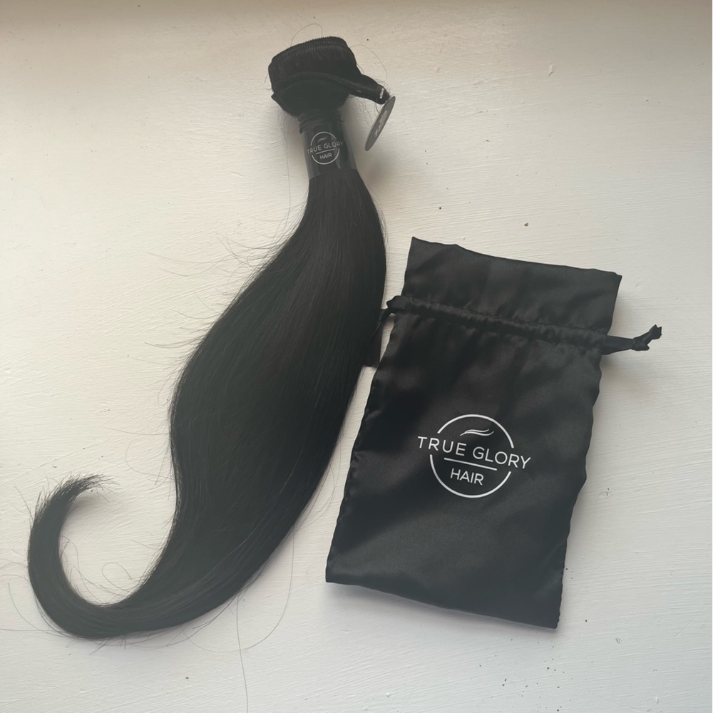 100% True Glory human hair Bundle **Open to Offers**